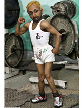 Small bodybuilder